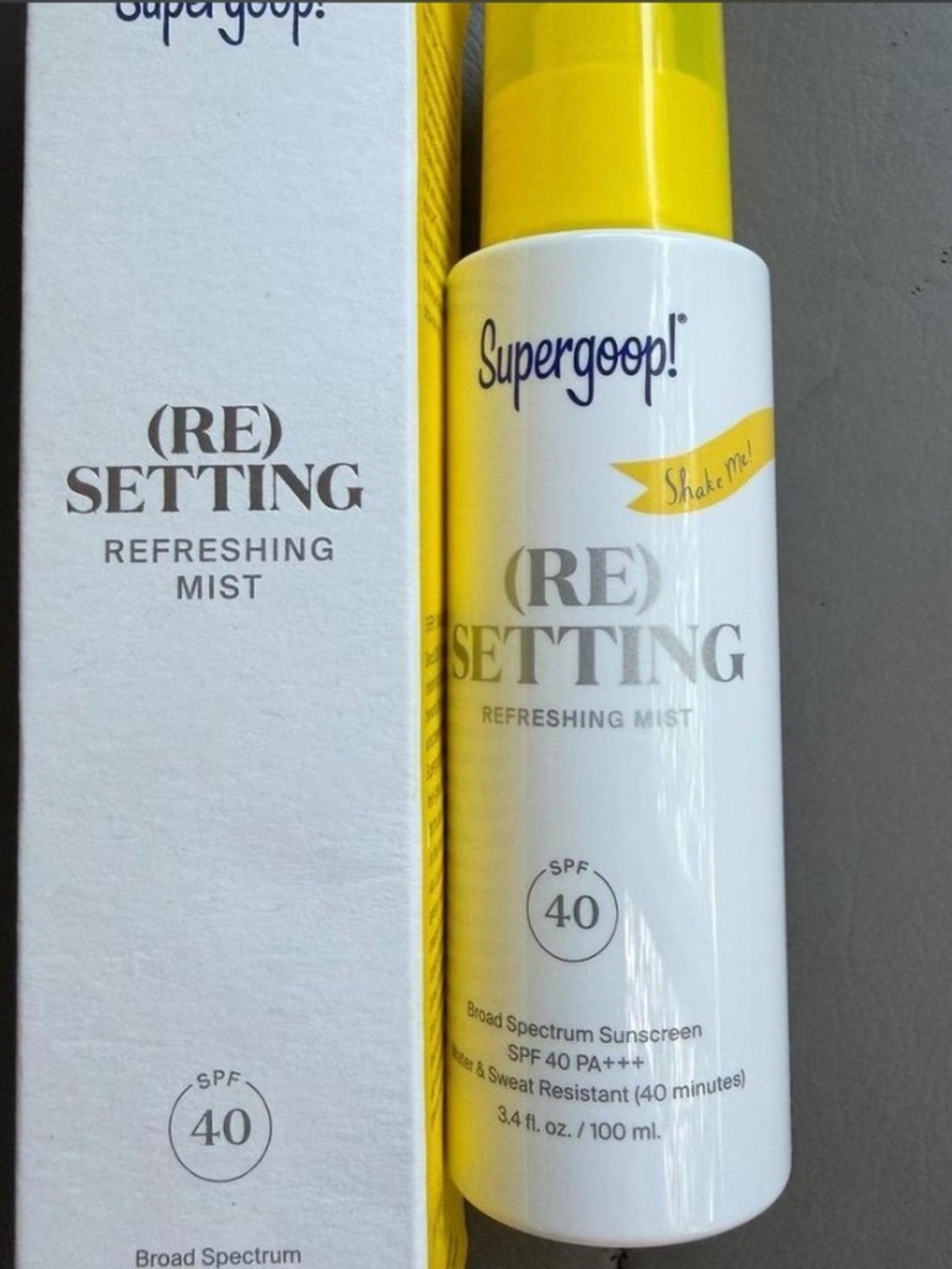 Supergoop! (RE)Setting Refreshing Mist SPF 40 100 ml NEW!